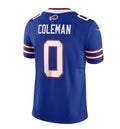 B.Bills #0 Keon Coleman Royal Vapor F.U.S.E. Limited Player Jersey ¨C Home American Football Jerseys