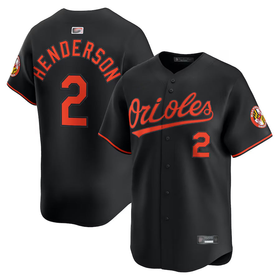 Custom #2 Black BAL Baseball Shirt Top