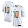Custom #10 White MIA Football Shirt Top