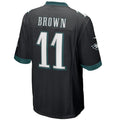 Custom #11 Black PHI Football Shirt Top