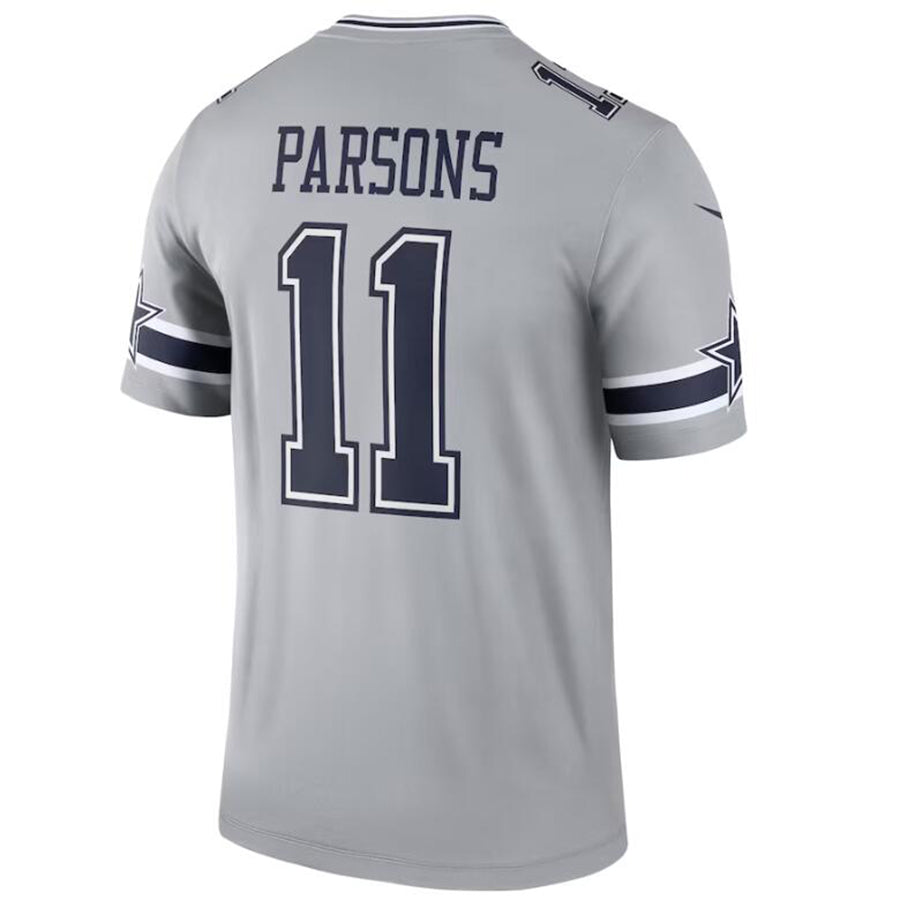 Custom #11 Gray DAL Football Shirt Top