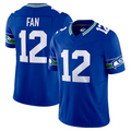 Custom #12 Royal SEA Football Shirt Top