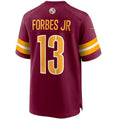 Custom #13 Burgundy WAS Football Shirt Top