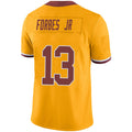 Custom #13 Gold WAS Football Shirt Top