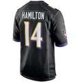 Custom #14 Black BAL Football Shirt Top