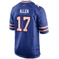Custom #17 Royal BUF Football Shirt Top