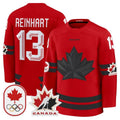 Sam Reinhart Canada 2026 Olympic Jersey - Red