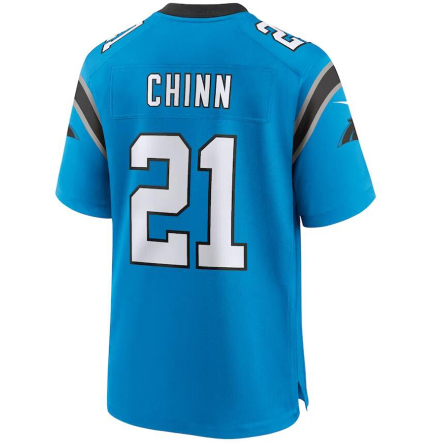 Custom #21 Blue CAR Football Shirt Top