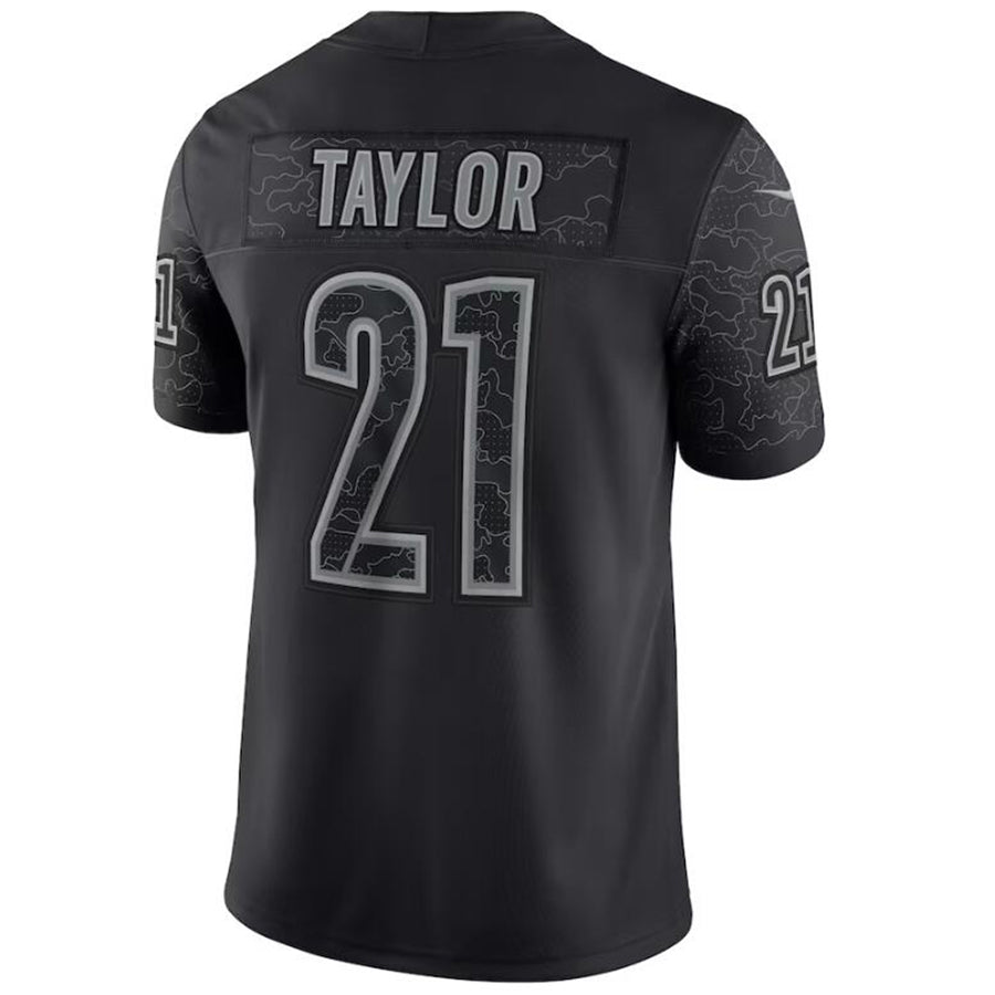Custom #21 Black WAS Football Shirt Top
