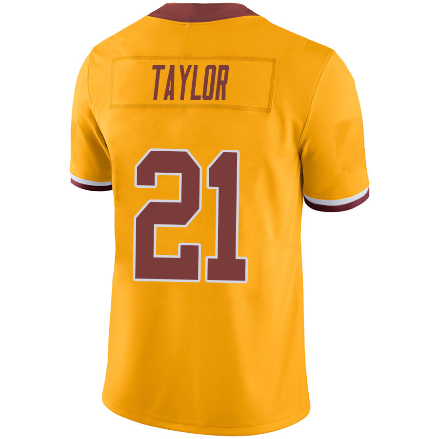 Custom #21 Gold WAS Football Shirt Top