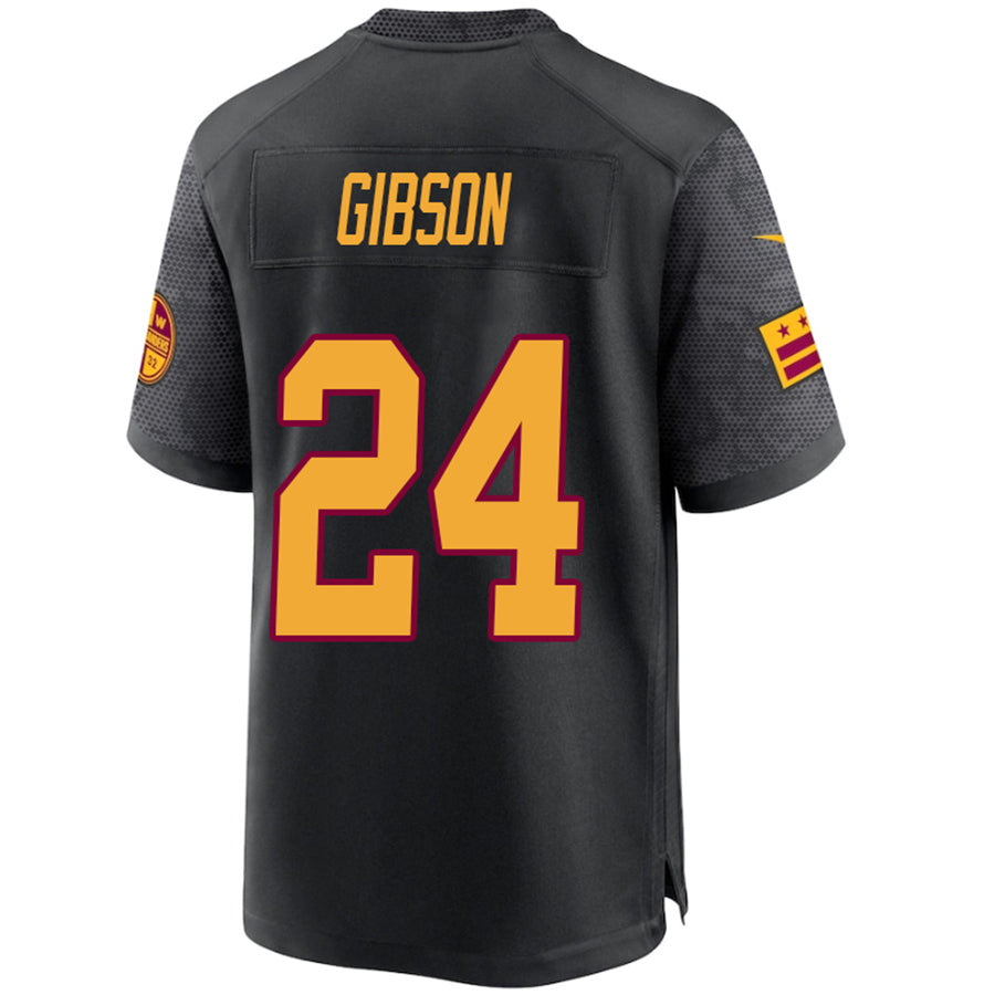 Custom #24 Black WAS Football Shirt Top