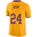 Custom #24 Gold WAS Football Shirt Top
