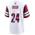 Custom #24 White WAS Football Shirt Top