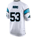 Custom #53 White CAR Football Shirt Top