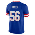 Custom #56 Royal NYG Football Shirt Top