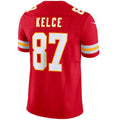 Custom #87 Red KC Football Shirt Top