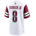 Custom #8 White WAS Football Shirt Top