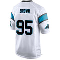 Custom #95 White CAR Football Shirt Top