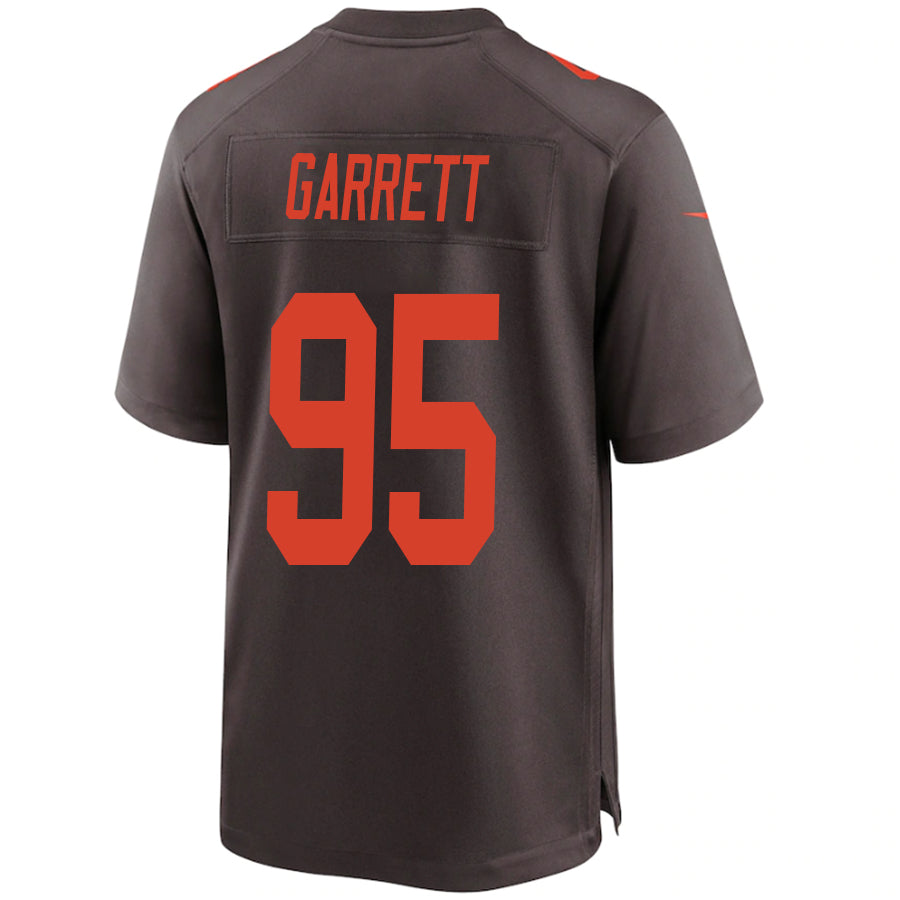 Custom #95 Brown CLE Football Shirt Top