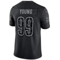 Custom #99 Black WAS Football Shirt Top