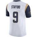Custom #9 White LAR Football Shirt Top