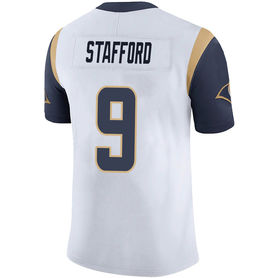 Custom #9 White LAR Football Shirt Top