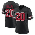 Custom #20 Black ARI Football Shirt Top