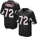 Custom #72 Black ARI Football Shirt Top