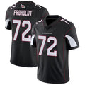 Custom #72 Black ARI Football Shirt Top