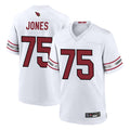 Custom #75 White ARI Football Shirt Top