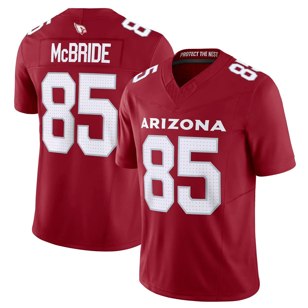 Custom #85 Red ARI Football Shirt Top
