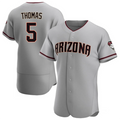 A.Diamondbacks #5 Alek Thomas Player Gray Limited Elite Baseball Jerseys