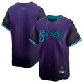 A.Diamondbacks Blank Player Purple City Connect Limited Baseball Jerseys