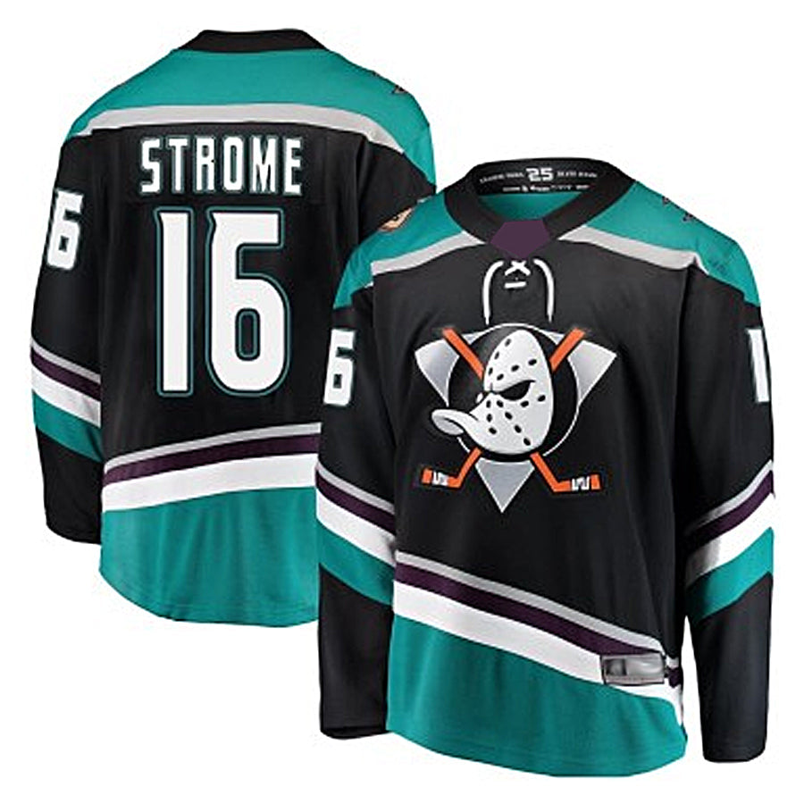 Custom #16 Black ANA Hockey Shirt Top