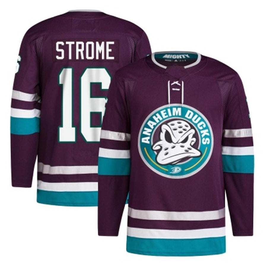 Custom #16 Maroon ANA Hockey Shirt Top