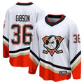 Custom #36 White ANA Hockey Shirt Top