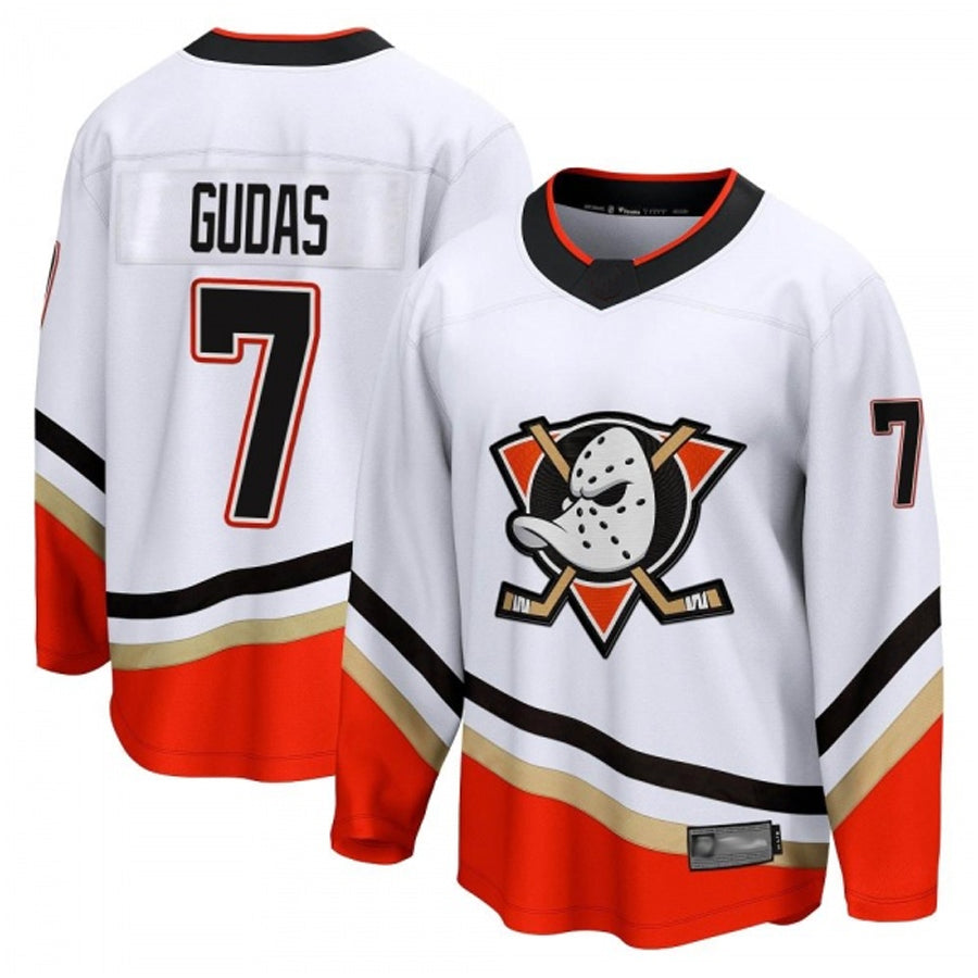 Custom #7 White ANA Hockey Shirt Top