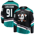 Custom #91 Black ANA Hockey Shirt Top