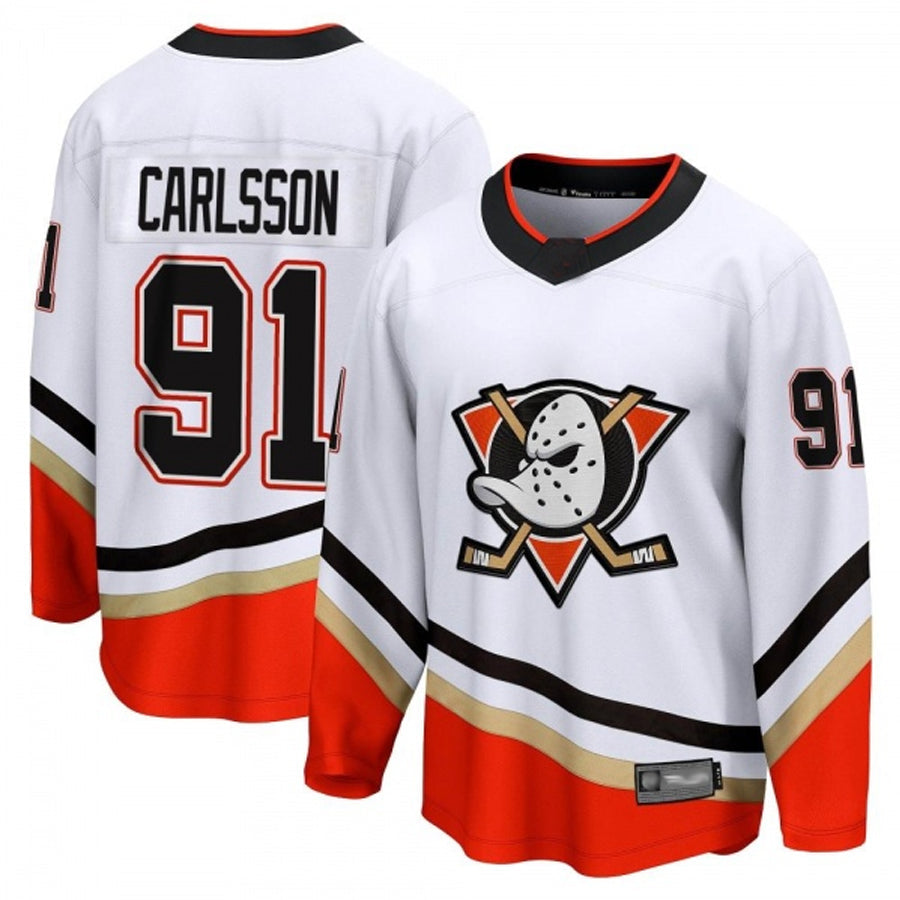 Custom #91 White ANA Hockey Shirt Top