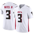 A.Falcons #3 Jessie Bates III Player White Vapor F.U.S.E. Limited Football Jerseys