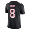 Custom #8 Black ATL Football Shirt Top
