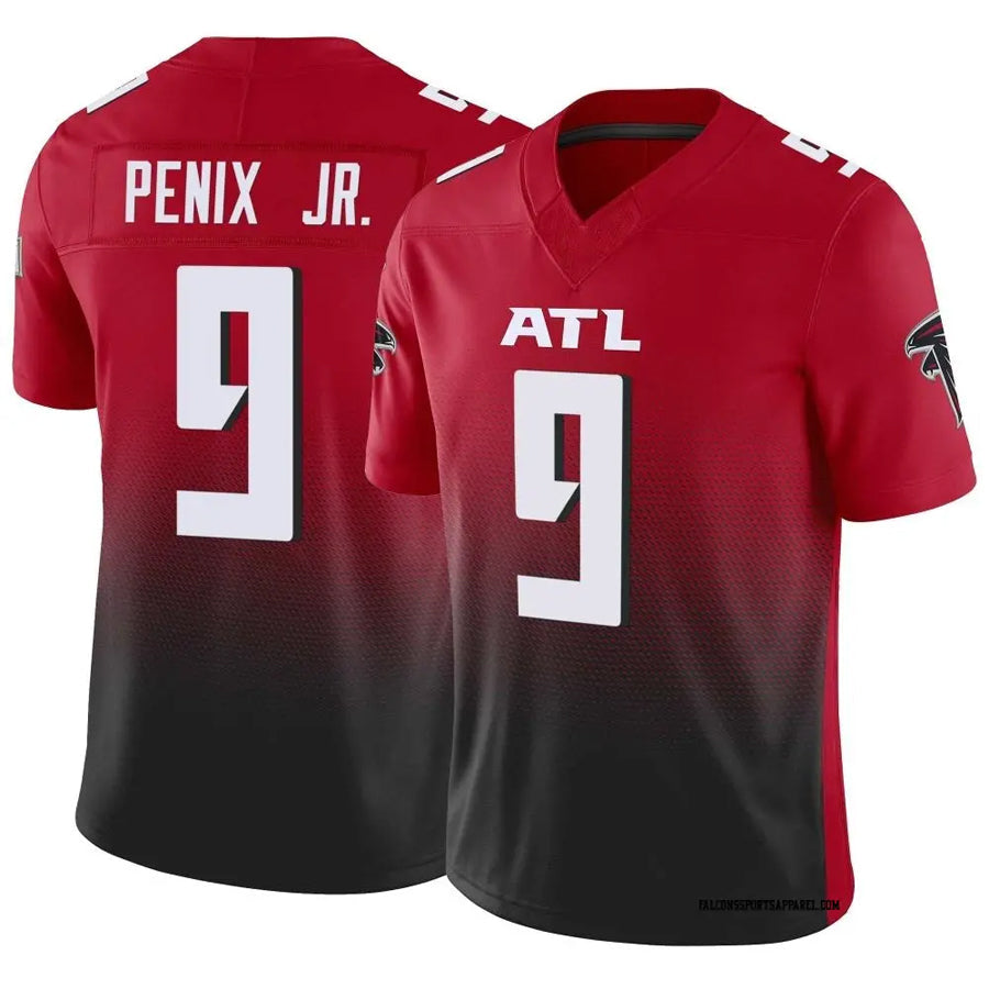 Custom #9 Red ATL Football Shirt Top