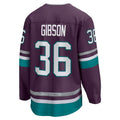 Custom #36 Purple ANA Hockey Shirt Top