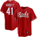 Andrew Abbott Cincinnati Reds Alternate Jersey - Red
