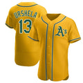 Athletics #13 Gio Urshela Player Gold Limited Elite Baseball Jerseys