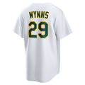 Custom #29 White OAK Baseball Shirt Top