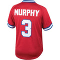 A.Braves #3 Dale Murphy Player Mitchell & Ness Mesh Batting Practice Baseball Jerseys - Red