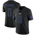 Custom #0 Black BUF Football Shirt Top
