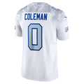 B.Bills #0 Keon Coleman Player White Rivalries Collection Limited Football Jerseys