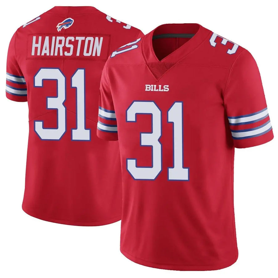 Custom #31 Red BUF Football Shirt Top